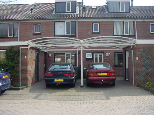 ronde dubbele overkapping Overloon